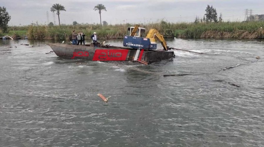 شن حملة مكبرة لازالة التعديات على مياه النيل وجسور النيل بكفر سعد بدمياط ضمن الموجة 22 لإزالة التعديات على أملاك الدولة