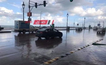 طقس غير مستقر وتساقط أمطار علي الإسكندرية