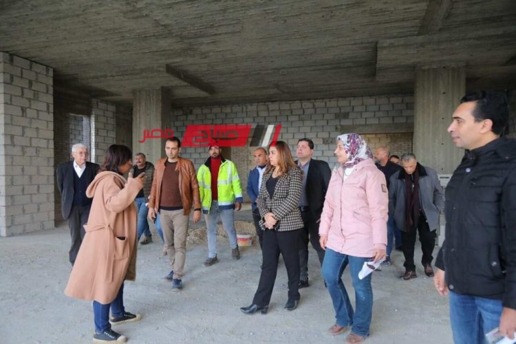 محافظ دمياط تتابع مستجدات الموقف التنفيذى لمشروع انشاء مبنى ديوان عام المحافظة