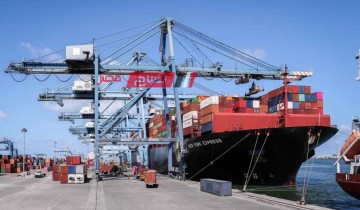 ارتفاع حركة الصادر من الحاويات عبر ميناء دمياط الى 1182 حاوية مكافئة