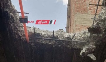 التصدي لاعمال بناء مخالفة بمساحة 40 متر في كرم ورزوق بدمياط