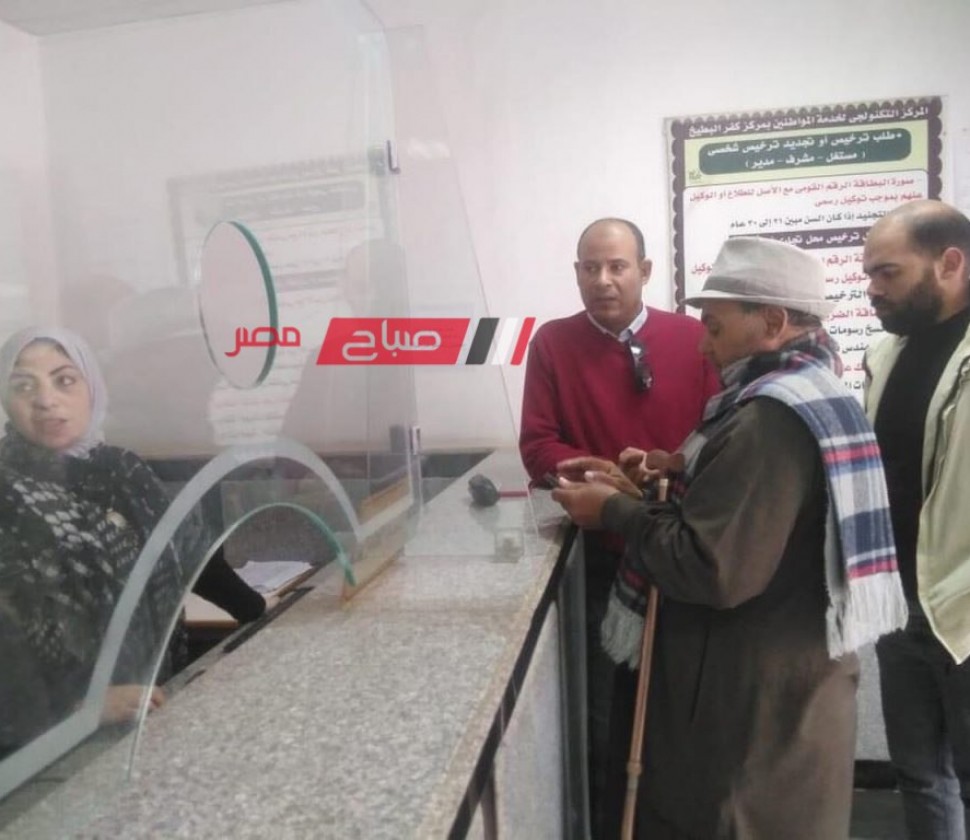 رئيس محلية كفر البطيخ بدمياط يزور المستشفى المركزي والادارات الخدمية