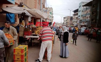 شن حملة مكبرة لازالة اشغالات شوارع مدينة فارسكور بدمياط