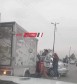 تصادم 3 سيارات على طريق كفر سعد بدمياط دون خسائر بشرية