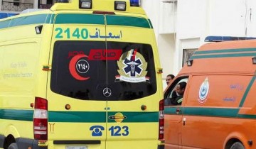 اصابة شخص في حادث انقلاب سيارة ملاكي على طريق رأس البر بدمياط