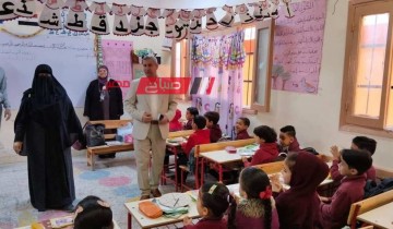 في اول ايام رمضان .. وكيل التعليم بدمياط يتابع سير العملية التعليمية داخل المدارس