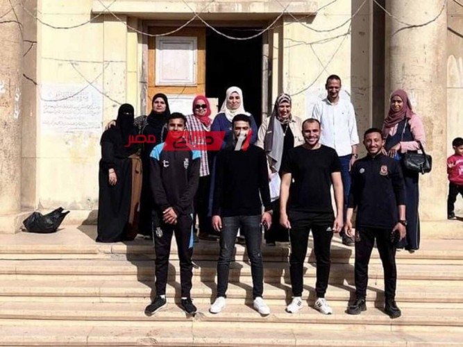 الشباب والرياضة بدمياط تحتفل مع مؤسسة البنين بفارسكور بيوم اليتيم