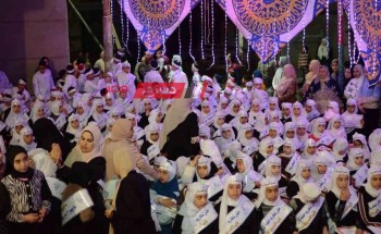 تكريم 380 طفل من حفظة القرآن الكريم بقرية السعيدية القبلية بدمياط
