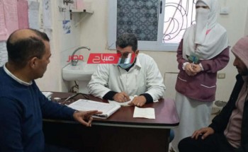 وكيل وزارة الصحة بدمياط يتفقد سير العمل داخل مستشفى الحميات