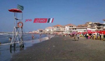 رغم الاستعدادت لامتحانات نهاية العام .. اقبال متوسط على شواطئ مدينة رأس البر