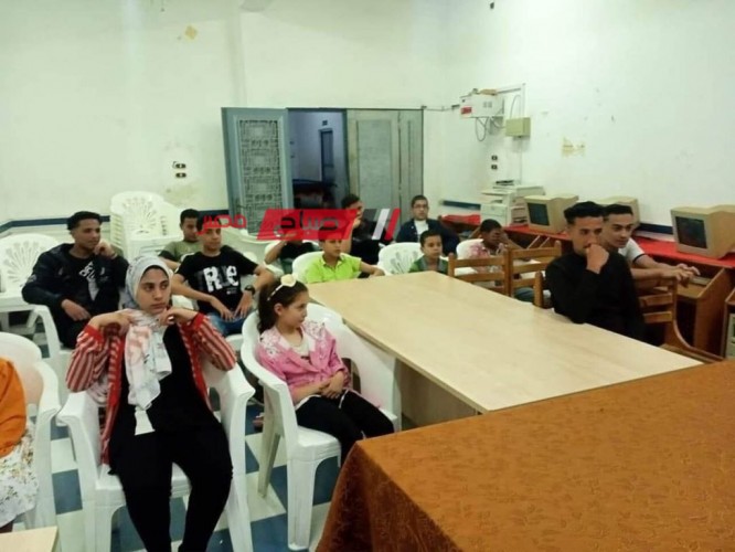 انشطة ثقافية في مركز شباب شرباص بدمياط للاحتفال بتحرير سيناء