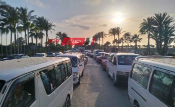 إقبال كبير من الزائرين على مدينة رأس البر خلال ثالث أيام عيد الفطر المبارك