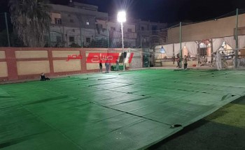 بالصور مراكز الشباب في دمياط تستعد لاستقبال المواطنين لأداء صلاة عيد الفطر المبارك