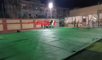 بالصور مراكز الشباب في دمياط تستعد لاستقبال المواطنين لأداء صلاة عيد الفطر المبارك