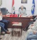 رئيس مدينة كفر البطيخ بدمياط يعقد لقاء مع اصحاب وكالات الخضار لمتابعه اعمال النقل