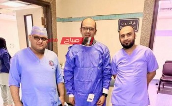 مستشفى كفر سعد بدمياط تنقذ شاب مصاب في القلب والصدر
