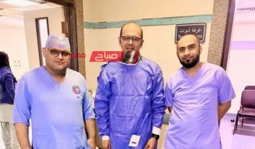 مستشفى كفر سعد بدمياط تنقذ شاب مصاب في القلب والصدر