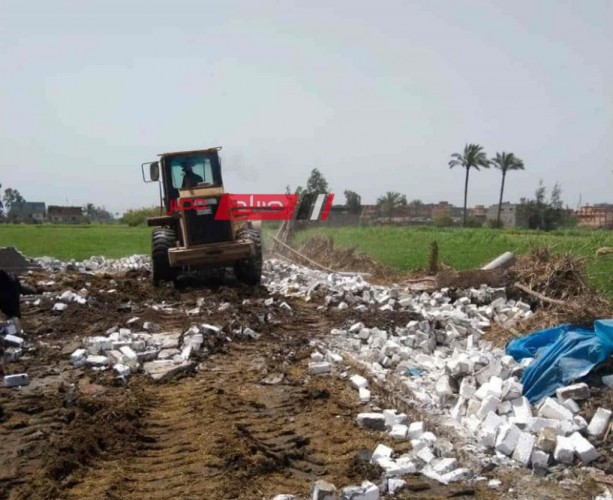 محافظ دمياط: تنفيذ ٣١ قرار إزالة بمركز كفر سعد و إزالة حالة تعدِ على أرض زراعية بالمحمدية