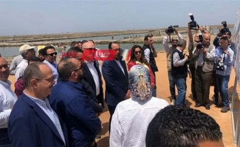 رئيس الوزراء يتفقد اعمال تطوير مدخل محافظة دمياط