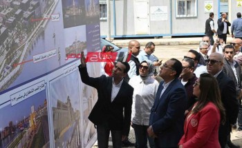 رئيس الوزراء يتفقد أعمال إنشاء مبنى ديوان عام محافظة دمياط وتطوير المنطقة المُحيطة