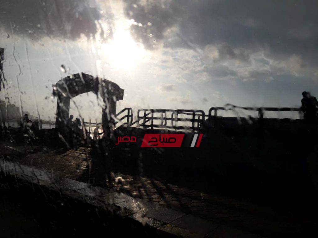 صور الطقس فى الاسكندرية الآن.. هطول أمطار على عدة مناطق بالمحافظة