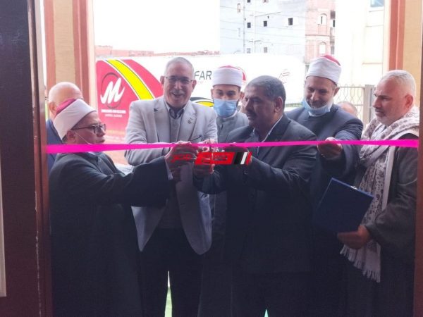افتتاح المسجد الكبير بدمياط
