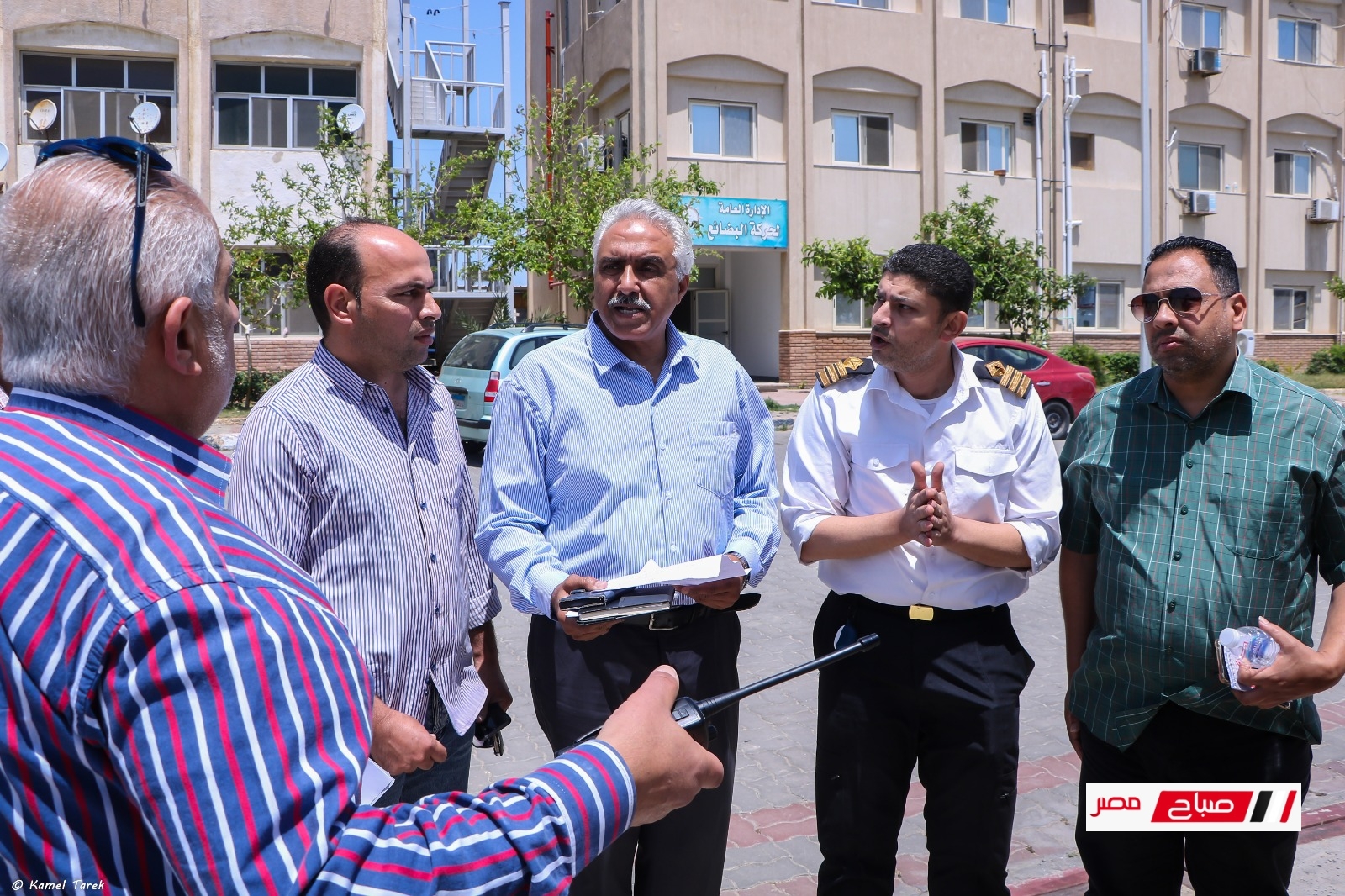 بالصور هيئة ميناء دمياط تشهد اعمال المراجعة الدورية لشهادات الجودة