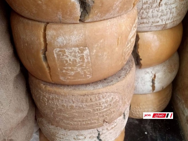 ضبط ٦٥٩ كجم جبن و١٥٠كجم مجزءات دواجن غير صالحة للاستهلاك الآدمى بدمياط