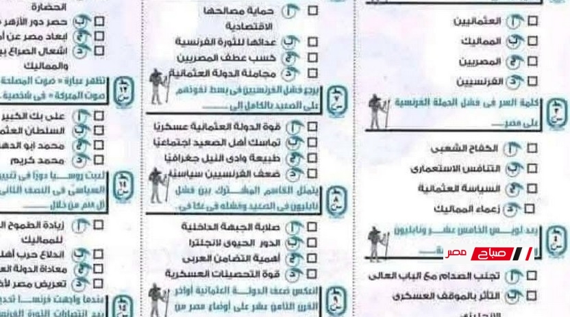 مراجعة جريدة الجمهورية في التاريخ للثانوية العامة 2025 – أقوى ملخص شامل