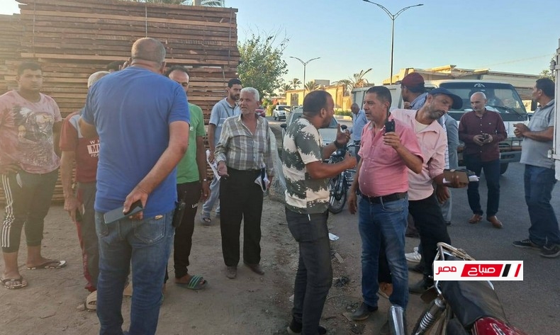 السكرتير العام يقود حملة مكبرة لازالة التعديات على الاراضي الزراعية وحرم طريق دمياط الجديدة