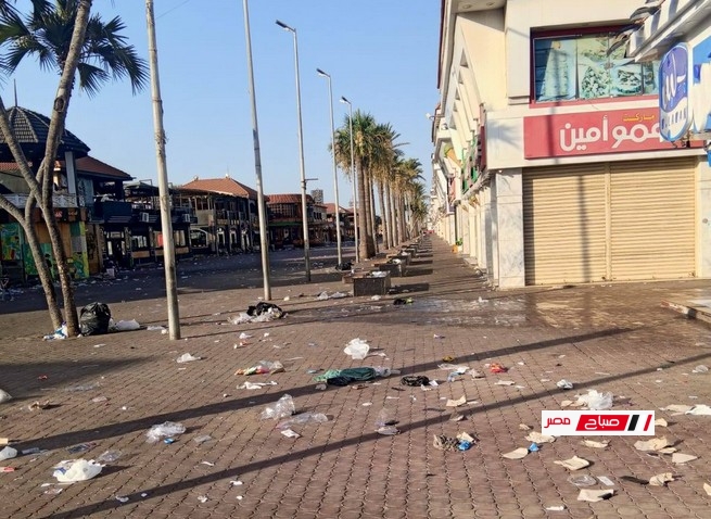أخبار دمياط محلية رأس البر تواصل جهودها لرفع الاشغالات