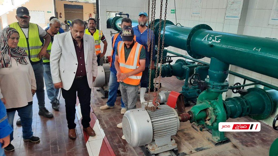 رئيس مياه دمياط يتفقد محطات دقهلة 1 و2 وكفر الشناوي لمتابعة التشغيل وجودة الخدمة